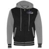 Unisex Heavyweight Varsity Full-Zip Hooded Sweatshirt Thumbnail